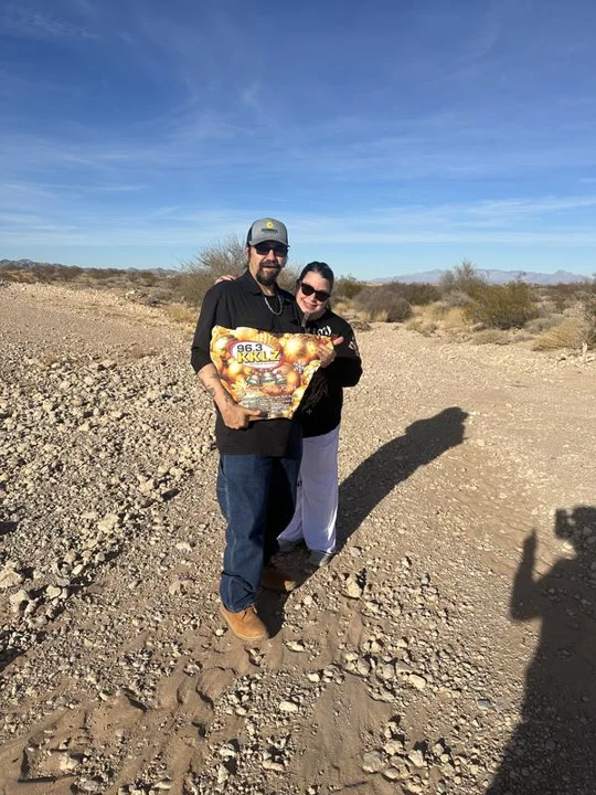 2024 The rock was found by Tony and Cheryl Estrada